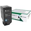 Lexmark 75B20C0 cartuccia toner 1 pz Originale Ciano
