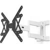 Hama 00220854 Supporto TV a parete 1651 cm (65") Nero Bianco