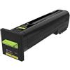 Lexmark 72K2XYE cartuccia toner 1 pz Originale Giallo