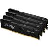 Kingston Technology FURY 64GB 3200MT/s DDR4 CL16 DIMM (Kit da 4) Beast Black