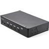StarTech.com KVM Switch HDMI a 4 porte - Monitor singolo 4K 60Hz Ultra HD HDR -