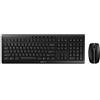 CHERRY Stream Desktop Recharge tastiera Mouse incluso RF Wireless QWERTY Inglese