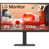LG 27BA650-B Monitor PC 686 cm (27") 1920 x 1080 Pixel Full HD LCD Nero