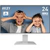 MSI Pro MP2412W Monitor PC 60,5 cm (23.8") 1920 x 1080 Pixel Full HD LCD Bianco