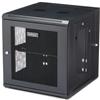 StarTech.com RK1224WALHM rack 12U Da parete Nero