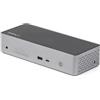 StarTech.com Docking Station USB C - Quad Monitor DisplayPort/HDMI 4K 60Hz - Doc