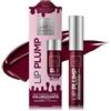 Lady Venezia Rimpolpante Labbra - Volumizzante - Lady Venezia - Effetto Filler Immediato - Lip Plumper Labbra - Con Acido Ialuronico - Volumizza e Idrata (dark berry, 10ml)