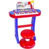 Bontempi- MiniMaestro-Tastiera Giocattolo Elettronica a 31 Tasti con Microfono e Accessori, 450x430x610 mm, Colore Rosso, 13 3240