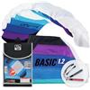 Wolkenstürmer Paraflex Basic 1.2 tappeto volante, Blu - kite a 2 linee per principianti