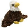 Wild Republic Hug'ems Aquila Calva, Peluche Di Animali, Peluche Per Bambini, Regali Per Bambini, Imbottitura Realizzata Partendo Da Bottiglie Riciclate