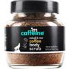 mCaffeine Scrub per il caffè esfoliante per la rimozione della pelle morbida e morbida, per donne e uomini | De-Tan Bathing Scrub with Coconut Oil, Removes Dirt & Dead Skin from Neck, Knees, Elbows &