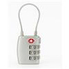 Status TSA STSACPLOCK1PKB10 - Lucchetto da viaggio con combinazione, lucchetto a codice, per valigie, borse, cerniere, zaino
