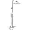 Ideal Standard - Ceratherm T100 Flex Colonna per vasca/doccia con termostatico esterno, Cromato