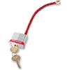 Master Lock 7C5RED Lucchetto compatto per interruttore elettrico, Archetto 12,7 cm