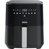 Jocca Friggitrice ad Aria Digitale 5L 1450W | 8 Programmi Preimpostati | Touchscreen LED | Cucina Senza Olio | Spegnimento Automatico | Multifunzionale: Frittura, Grigliatura, Gratinate e Riscaldamento