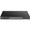 D-Link Dwitch D-Link semigestione 24 gigabit Poe 370W + 4 porte 10g SFP +