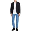 Sisley Trousers 4V8JSE01L Boxer Bambino, Light Blue Denim 902, W31 Uomo