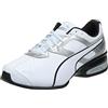 Puma Tazon 6 FM, Scarpe da Running Uomo, White/Silver, 39 EU