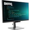 Benq Monitor da Programmazione 31,5 LED Display 3840 x 2160 Pixel 4K UHD colore Nero - RD320U Pivot 9H LMSLA TBE