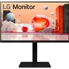 Lg Monitor PC 23.8 1920 x 1080 Pixel Full HD IPS 100 Hz Luminosità 200 cd/m2 Risposta 5 ms colore Nero - 24BA450-B.AEUQ
