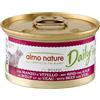 almo nature Daily, Alimento Umido per Gatti Adulti in Mousse con Manzo e Vitello - Confezione da 2.04 kg (24 x 85 g)