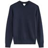 Celio Uomo 1104661 Maglione Girocollo 100% Cotone, Navy, L