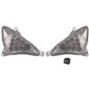 ONE BY CAMAMOTO KIT GEMME FRECCE anteriori A LEDS CON INTERMITTENZA omologate colore BIANCO compatibile con YAMAHA T-MAX CARENE LAMPADE COMPLETE.