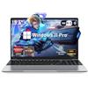 NIAKUN 15,6 pollici PC Portatile Gaming Laptops Notebook, Computer Portatile 16GB RAM 1TB SSD, Tastiera Retroilluminata, AMD Ryzen 5 7430U Processore (fino a 4.3Ghz), 6000mAh, Tipo-C