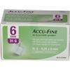 ROCHE DIABETES CARE ITALY SpA Accu Fine Ago Per Penna Da Insulina 6 mm 31 G 100 Pezzi - Aghi Monouso per Iniezione di Insulina