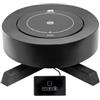 APS 12250 BONFIRE - Set di 2 piastre a induzione, supporto in metallo con legno di rovere, Ø 46,5 cm, altezza 16 cm, piano cottura Ø 24 cm, 900 Watt