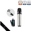 ALVOXCON USB Microfono Wireless Microfono Portatile Wireless Condensatore UHF