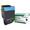 Lexmark 71B20C0 cartuccia toner 1 pz Originale Ciano (X317 CYAN LEXMARK RETURN C