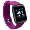 Cuifati Smart Watch da 1,3 Pollici perIOS, Fitness Tracker Impermeabile, Conteggio Passi, Riproduzione Musicale, Promemoria Chiamate, Promemoria Messaggi, Design Elegante, Orologio