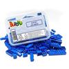 Buroku Blue Building Bricks Pack - Mattoncini giocattolo compatibili con tutte le marche, pezzi grandi blu, 20 pezzi, età 6-12 anni