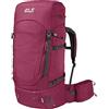 Jack Wolfskin Highland Trail 45 Donna Zaino da Corsa, Beaujolais, Taglia Unica