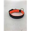 best dog - Guinzaglio per cani di grossa taglia, riflettente, con ammortizzatore (collare arancione-nero)