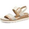 MARCO TOZZI Sandale 2-28712-44, Donna, Dune Met.Comb, 40 EU