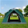 HUOLE Tenda Campeggio 3-4 Posti,Tenda da Campeggio,Tenda Pop Up,Ultraleggero, Impermeabile, Isolante, Protetto Dai Raggi UV, per lo Zaino in Spalla, Escursionismo e Altro Ancor
