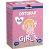 MASTER AID Ortopad Soft Girls Medium - Cerotti Colorati Oculari per Bambini - Cerotto Occlusore Occhio Bambini per il Trattamento di Occhio Pigro e Strabismo - 1 Confezione da 20 Pezzi - 7,6 x 5,4 cm