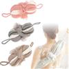 LHLZNB 3 spugne in luffa da bagno e doccia, lunghe e elasticizzate, esfolianti per la schiena, per donne e uomini, spugne da bagno per adulti, scrubber doccia