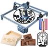 SCULPFUN S9 Incisore Laser Legno - [90W] Macchina Taglio Laser, Incisore Laser Metallo, Strumenti per Incisione Fai Da Te per Legno, Metallo, Acrilico, Area Di Lavoro 410 x 420 MM