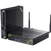GMKtec Mini PC Workstation, Intel Core i9 13900HK (14C/20T) fino a 5.4GHz, Mini Computer 16GB DDR5 RAM 512GB SSD con Windows 11 Pro, 8X porte USB/COM/HDMI/DP per Office Business