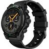 Black Shark GS3 Smartwatch, Display AMOLED da 1,43'', Posizionamento satellitare GPS, 21 giorni di durata della batteria Chiamata Bluetooth, 100+ modalità sport 5ATM Smartwatch uomo donna, Nero