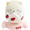 San X (SAN-X) NUOVA mascotte Sumikko Gurashi × Sakuma Fragola Milk Candy Figure Neko - Giap...