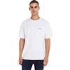 Calvin Klein T-shirt Maniche Corte Uomo Crew Neck Scollo Rotondo, Bianco (White), XXL
