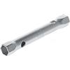 GEDORE Chiave a Tubo Doppia, 16 e 17 mm, Chiave a Tubo Esagonale, Lunga 150 mm, Chiave a Pipa Doppia per Dadi, Chiave a Bussola Meccanico, 26 R 16 x 17, Acciaio Cromato