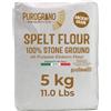 POLSELLI PUROGRANO Il Farro - Farine macinate a pietra 5 Kg
