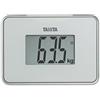 TANITA HD-386 La Bilancia da Bagno Digitale più Piccola al Mondo, Facile da Trasportare, Colore Bianco Perla