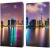 Head Case Designs Dubai Skyline Citta' Custodia Portafoglio in Pelle Compatibile con Apple iPad 10.2 2019/2020/2021