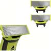 Generico Lame di ricambio per tutti i modelli OneBlade e OneBlade Pro, ricambio lama QP230/50 1-4 Pcs (2)